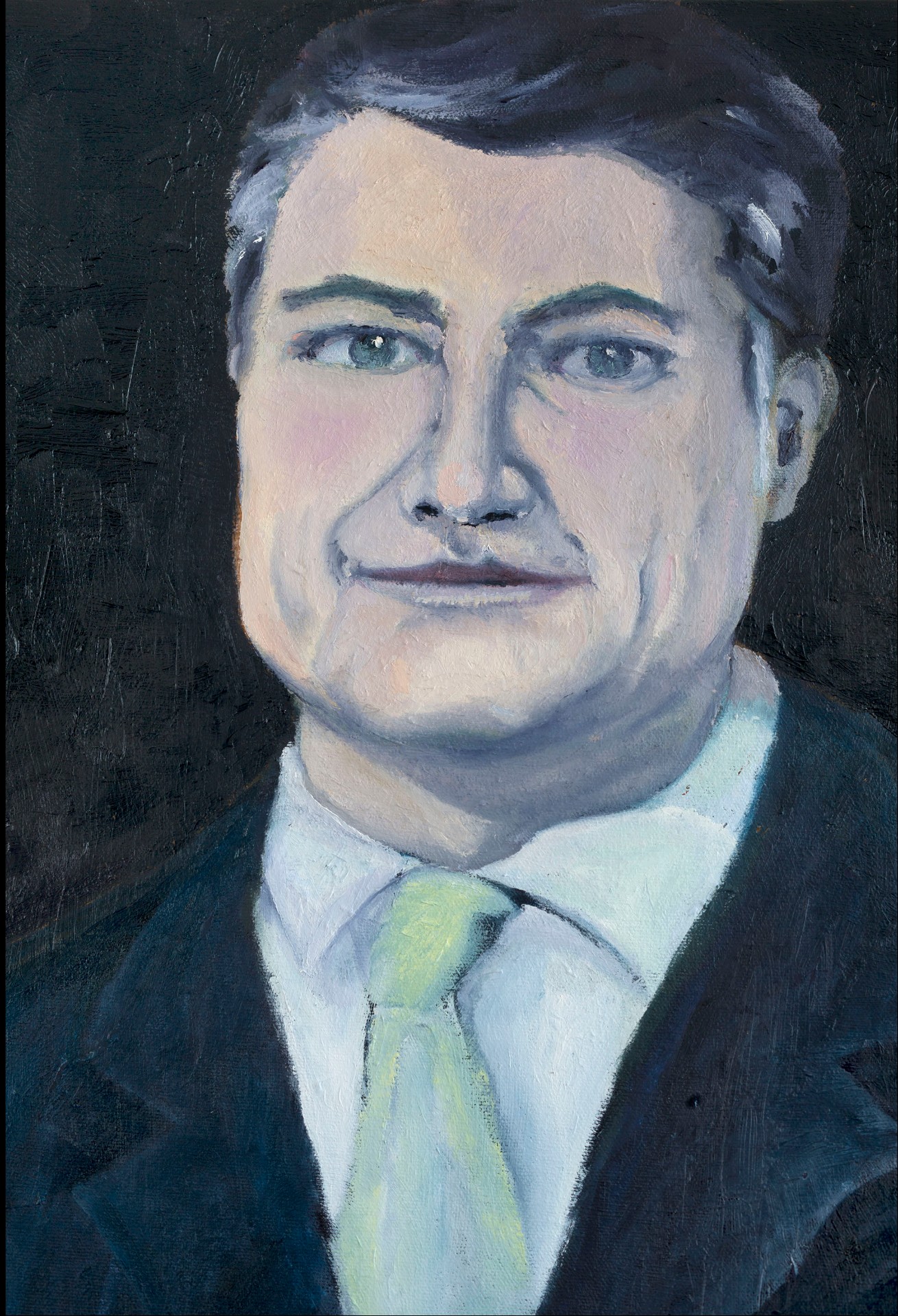 Coleção Mastrobuono — retrato de Pedro Mastrobuono, detalhe