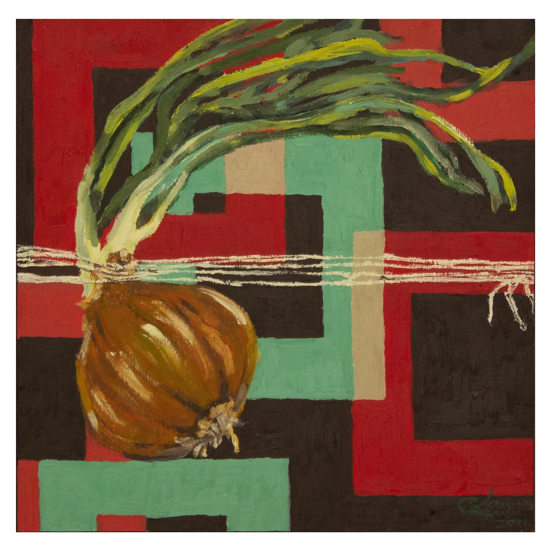 A Cebola (Van Gogh) — óleo sobre tela