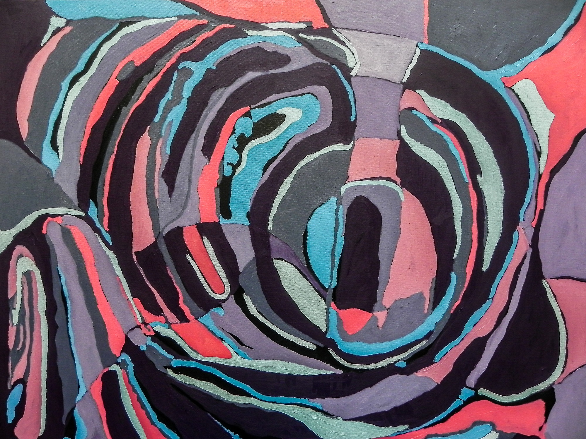 Interception II — óleo sobre tela, 90×70 cm, 2016