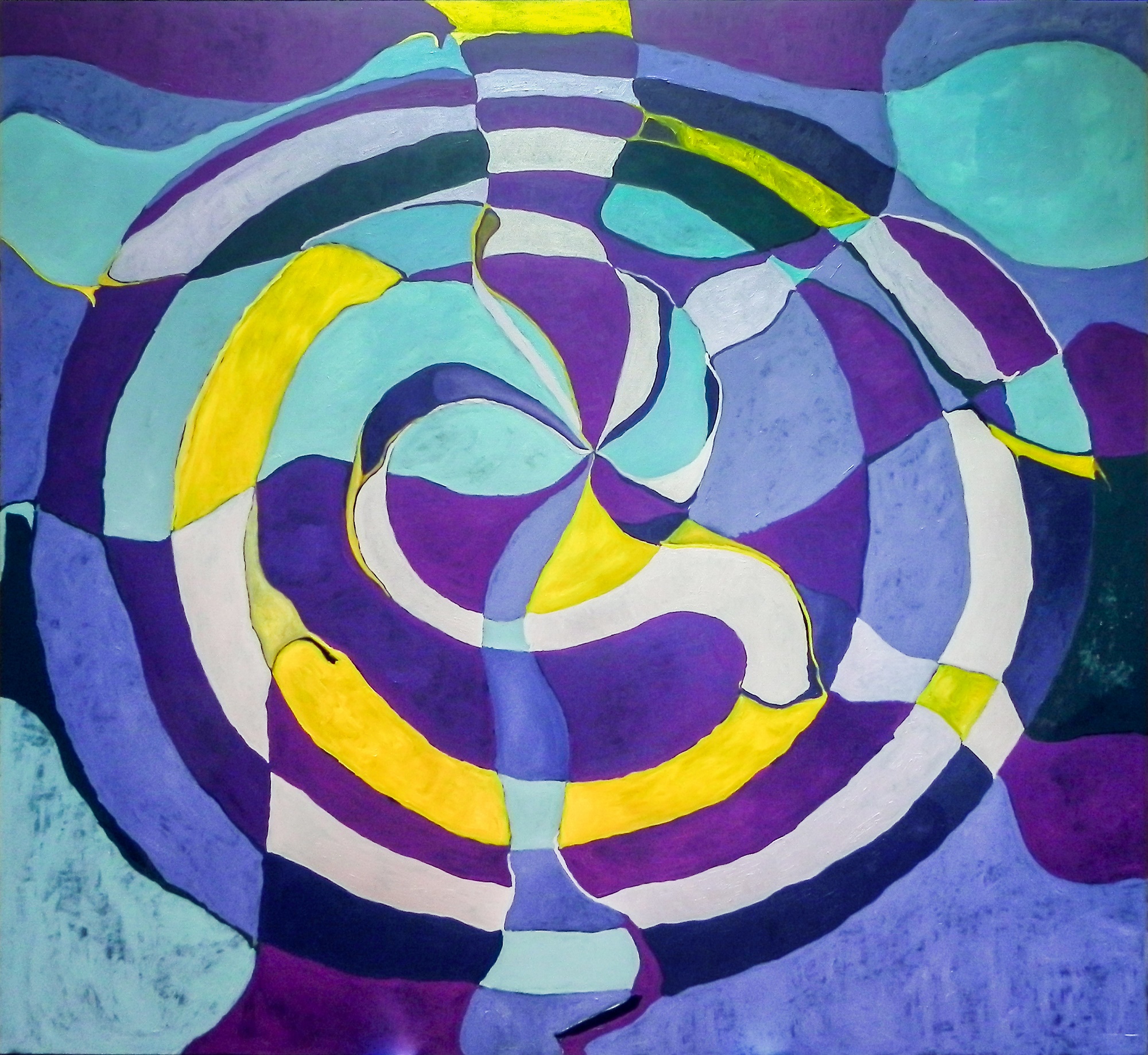 Interception I — óleo sobre tela, 190×200 cm, 2016